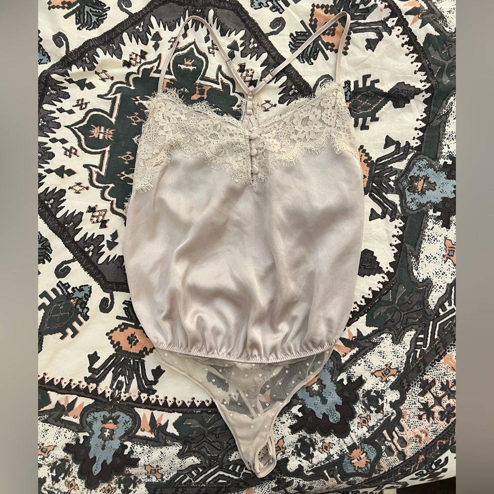 Abercrombie Lace Cami Bodysuit